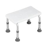 MOYA BATH BENCH 57105A01-PE-AL-WHITE H26XW41XD23 CM