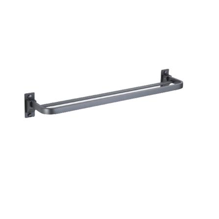 LIVINOX TOWEL BAR LBA-TB6007B-STAINLESS STEEL-GUN METAL H8.50XW60XD13 CM