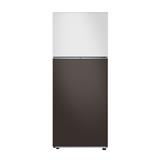 SAMSUNG 2 DOOR REFRIGERATOR RT42CB6644C3ME 427L COTTA WHITE AND CHARCOAL BESPOKE