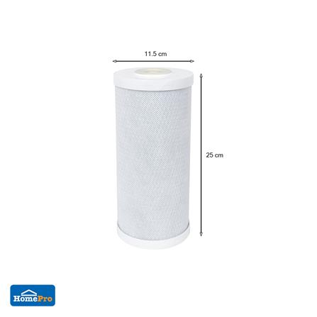 DEXZON CARBON BLOCK FILTER CARTRIDGE 10"x4.5"
