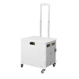 FOLDABLE CART OKURA 4 WHEEL 50KG (WHITE)