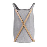 CLOTH HAMPER SQUARE X STAND GREY PLIM 44X40X66CM HPR-2023-001