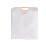 BASKET WITH HANDLE SIMPLE L CREAM PLIM HPR-2023-011