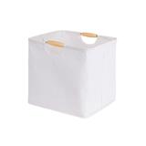 BASKET WITH HANDLE SIMPLE M CREAM PLIM HPR-2023-012