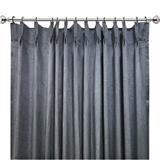 HLS CURTAIN FRENCH PLEAT LIANA UV 140X280CM GRAY