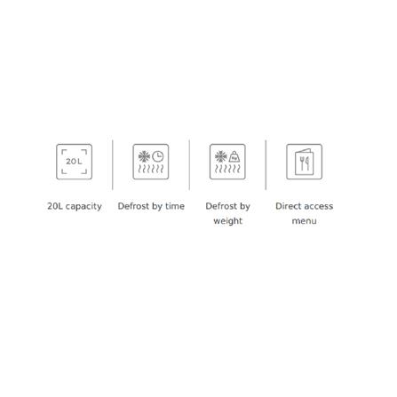 TEKA BUILT-IN MICROWAVE+GRILL MWE 209 FI 20LITER 8 DIRECT FUNCTIONS