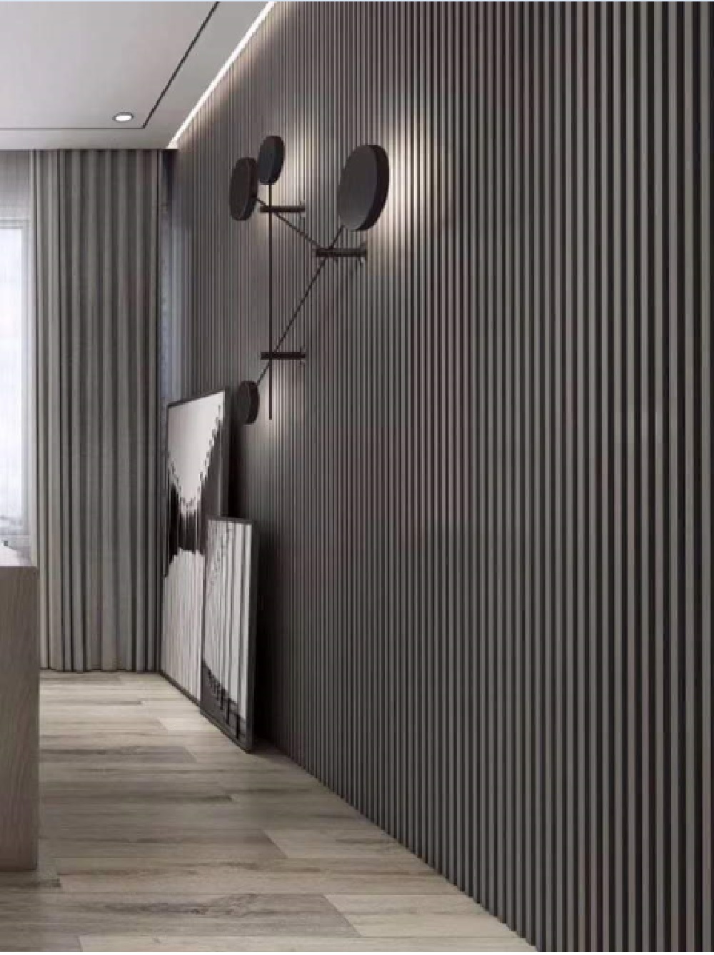 ECOCLASS WALL LINE 300X16X2.5CM A4-02 NATURAL OAK 0.48M2