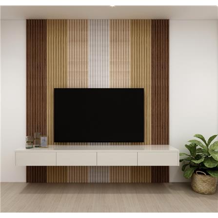 ECOCLASS WALL LINE 300X16X2.5CM A4-02 NATURAL OAK 0.48M2