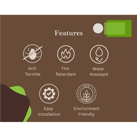 ECOCLASS WALL LINE 300X16X2.5CM A4-02 NATURAL OAK 0.48M2