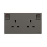 AVATARONC  13A 2 GANG SOCKET DG SCHNEIDER