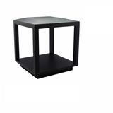 YETPLUS GATE LAMP LED G6803 250MM 15W WARM WHITE (3000K) BLACK 10"