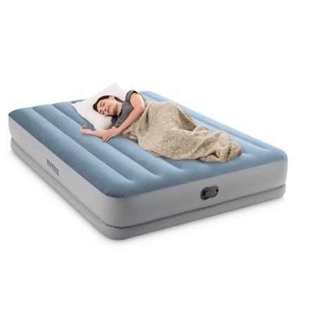 INTEX DURA-BEAM COMFORT AIRBED QUEEN 64159 WITH FAST FILLING USB PUMP
