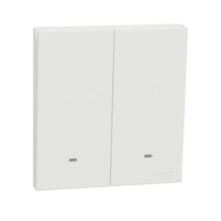 AVATARONC 2 GANG 1 WAY SWITCH WE SCHNEIDER