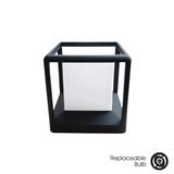 YETPLUS GATE LAMP B0162 H25 E27 BLACK 10"