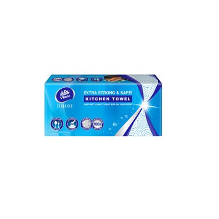 VINDA DELUXE KITCHEN TOWEL SOFT PACK 3X80S