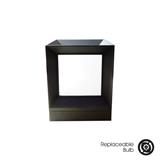 YETPLUS GATE LAMP B0161 H22 E27 BLACK 9"