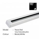 YETPLUS TRACK RAIL 1 METER WHITE
