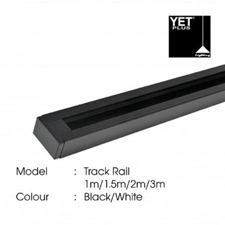 YETPLUS TRACK RAIL 1.5 METER BLACK