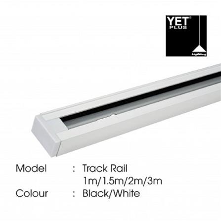 YETPLUS TRACK RAIL 1.5 METER BLACK
