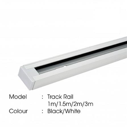 YETPLUS TRACK RAIL 2 METER WHITE