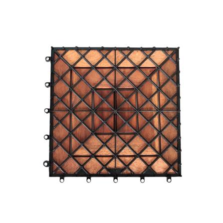 SPRING WOODEN DECK 10 SLATS 30X30CM