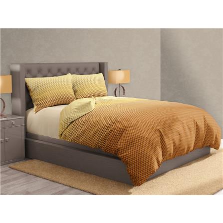 NORDIC HOME FITTED SHEET SET FRIGGA ELEMENT QUEEN JIMMY OCHER