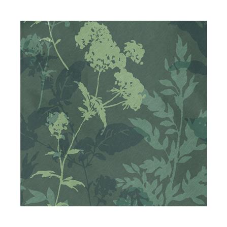 NORDIC HOME FITTED SHEET SET FRIGGA ELEMENT KING LORRY GREEN