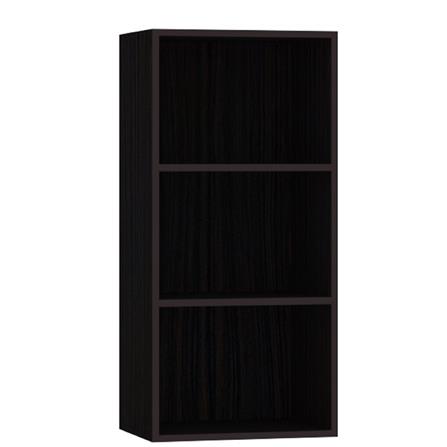 OPEN SHELF 3 TIER 42x30x89CM WENGE