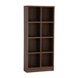 NUHOOM DAVE 8 COMPARTMENT FILE CABINET IN WALNUT COLOUR