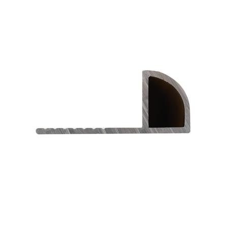 TARA CORNERTRIM ALUMINIUM TARA CURVE 12MM GOLD2M