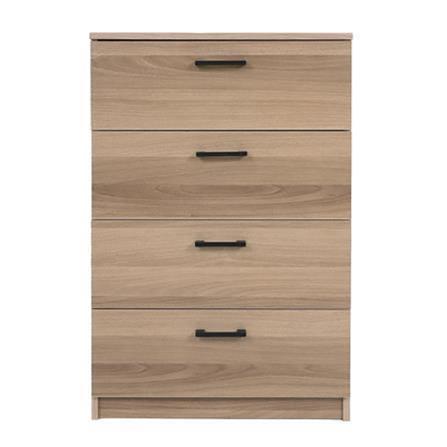 CHEST 4 DRAWER AMORE 89CM WHITE OAK