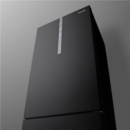 PANASONIC 2 DOOR BOTTOM FREEZER REFRIGERATOR NR-BX471WGKM 465L BLACK GLASS DOOR