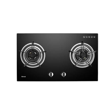 RINNAI FLEXIBLE GAS HOB RB-782G 2 BURNERS 5.0KW 65-73CM WIDTH