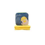 HLS PLUSH CUSHION BLANKET DUCK BLUE