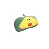 HLS PLUSH CUSHION AVOCADO 55CM GREEN