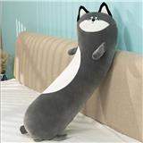 HLS PLUSH CUSHION HUSKY 60CM BLACK