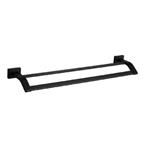 MODERN DEPOT TOWEL BAR DOUBLE ATF-1402-BK BLACK