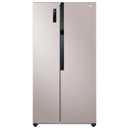 LG SIDE BY SIDE REFRIGERATOR GC-B507PGAM 508L GOLD