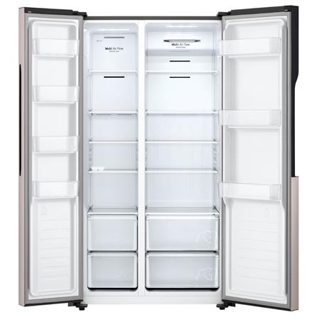 LG SIDE BY SIDE REFRIGERATOR GC-B507PGAM 508L GOLD