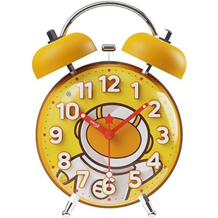 ECHT 4 INCH ALARM CLOCK FOR KIDS CARTOON GALAXY YELLOW