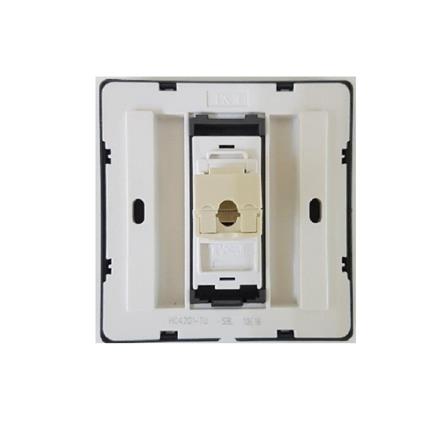 1G RJ12 PHONE SOCKET HC4201-TU-WH INFINIT T&J