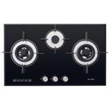 ELBA GAS HOB EGH-K8943G(BK) 3BURNERS 5.0KW 76CM
