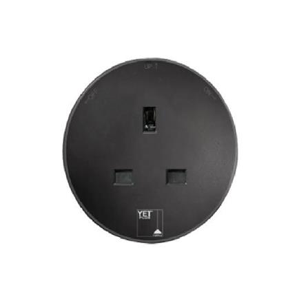YETPLUS AC2201 BRITISH 13A SOCKET DARK GREY