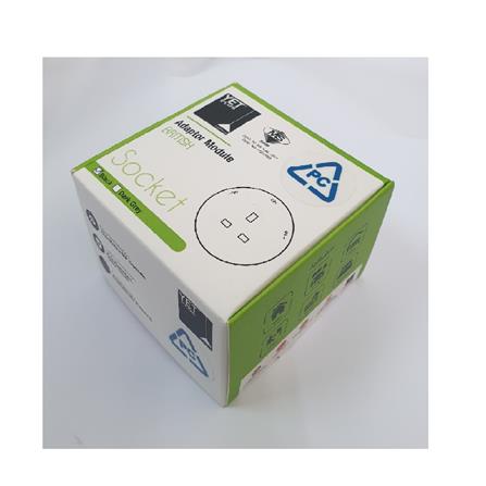 YETPLUS AC2201 BRITISH 13A SOCKET DARK GREY