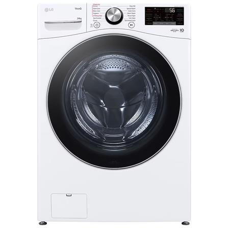 LG FRONT LOAD WASHING MACHINE F2724SVRW 24KG WHITE
