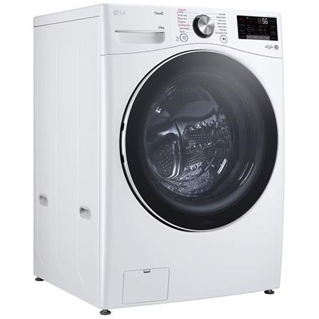 LG FRONT LOAD WASHING MACHINE F2724SVRW 24KG WHITE