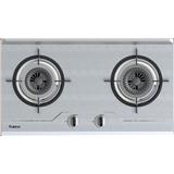 RUBINE GAS HOB RGH-CALDO2B-SS 2BURNERs STAINLESS STEEL 5.2KW 76CM