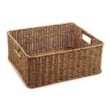 CLOTH BASKET TALL SQUARE SAAN L 40X34X16CM BROWN PLIM TG52061