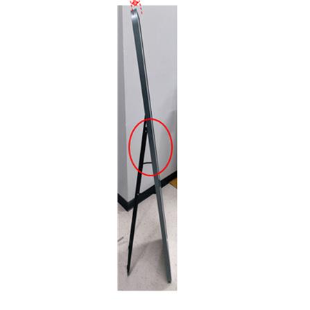 MOYA FLOOR WALL MIRROR HP-2023-GREY ALUMINIUM 40X155CM.