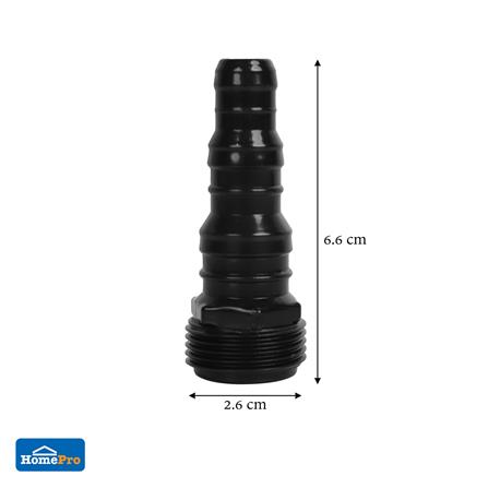 SPRING LONG MALE CONNECTOR 3/4" HC01638